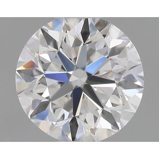 0.5 Carat Round D VS1 VG EX GIA Natural Diamond