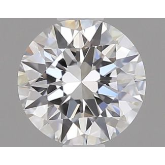 0.41 Carat Round E IF EX GIA Natural Diamond