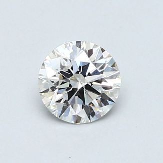 0.59 Carat Round G VS2 EX GIA Natural Diamond