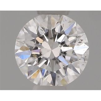 0.30 Carat Round D SI1 EX GIA Natural Diamond