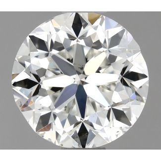 1.0 Carat Round H VS2 GD EX IGI Natural Diamond