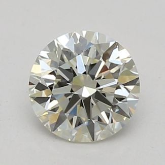 0.34 Carat Round J VVS2 VG EX GIA Natural Diamond