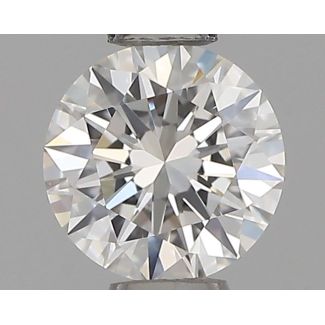 0.4 Carat Round F VS1 EX GIA Natural Diamond