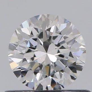 0.51 Carat Round D VS1 VG EX GIA Natural Diamond