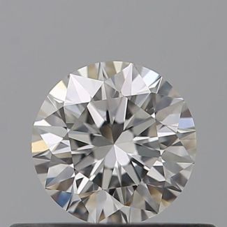 0.32 Carat Round H VS1 EX GIA Natural Diamond