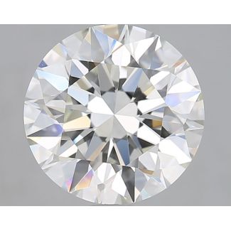 3.13 Carat Round G VVS2 EX IGI Natural Diamond