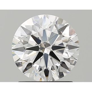 1.51 Carat Round D VS1 EX GIA Natural Diamond