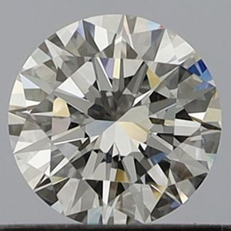 0.45 Carat Round F VS1 EX GIA Natural Diamond