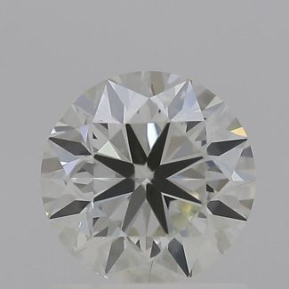 0.80 Carat Round J VS1 VG EX GIA Natural Diamond