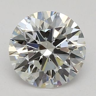 0.52 Carat Round F IF EX GIA Natural Diamond