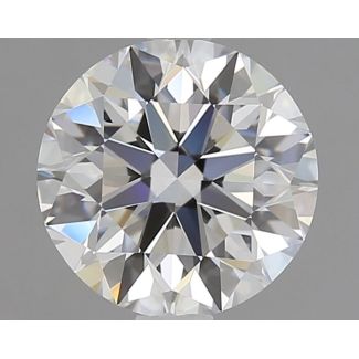 1.4 Carat Round G VVS2 EX GIA Natural Diamond