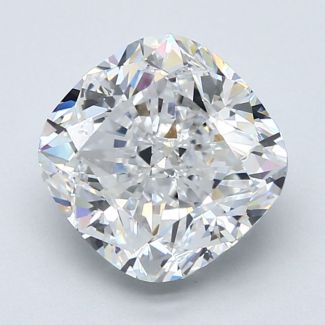 4.01 Carat Cushion Brilliant D VS1 - EX VG GIA Natural Diamond