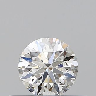 0.35 Carat Round H VS1 EX VG GIA Natural Diamond