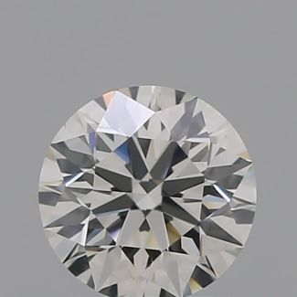 0.33 Carat Round I SI1 EX GIA Natural Diamond