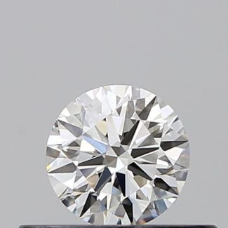 0.3 Carat Round H VVS1 EX GIA Natural Diamond