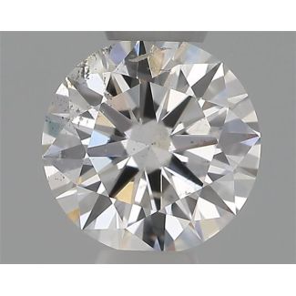 0.30 Carat Round E SI2 VG EX GIA Natural Diamond