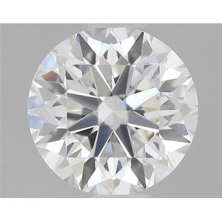 0.5 Carat Round H VS1 VG EX GIA Natural Diamond