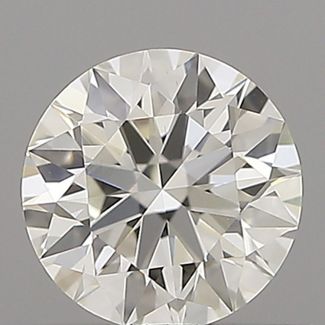 0.4 Carat Round H VVS2 EX GIA Natural Diamond