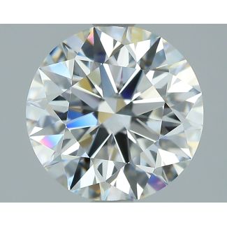 1.8 Carat Round F VVS1 EX GIA Natural Diamond