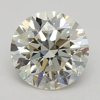 0.70 Carat Round K SI1 GD EX GIA Natural Diamond