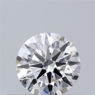 0.32 Carat Round F VVS1 EX VG GIA Natural Diamond