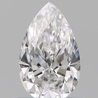 0.50 Carat Pear D IF - EX GIA Natural Diamond