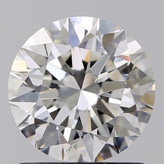 1.03 Carat Round F VVS1 EX GIA Natural Diamond