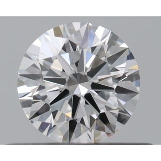 0.34 Carat Round D VS1 EX GIA Natural Diamond