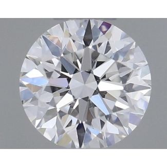 0.31 Carat Round D VVS1 EX GIA Natural Diamond