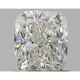 0.72 Carat Cushion Brilliant H VVS2 - EX VG GIA Natural Diamond