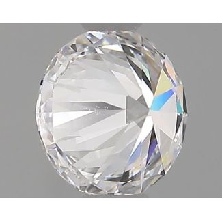 0.53 Carat Round D VS1 EX GIA Natural Diamond