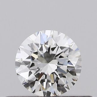 0.3 Carat Round H VVS2 VG EX GIA Natural Diamond