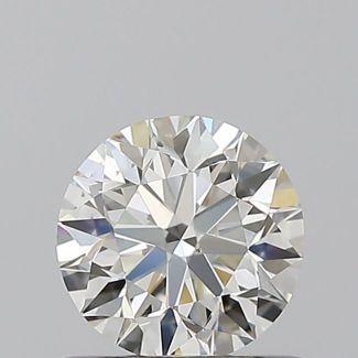 0.6 Carat Round H VS1 EX IGI Natural Diamond