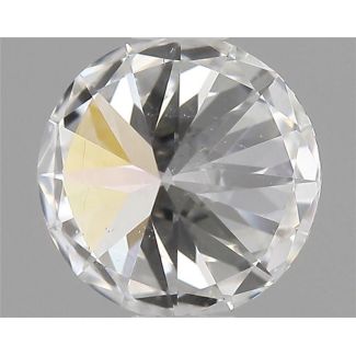 0.6 Carat Round D SI1 EX GIA Natural Diamond