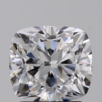 1.72 Carat Cushion Modified D VVS2 - EX GIA Natural Diamond