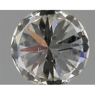 0.42 Carat Round H SI1 EX IGI Natural Diamond