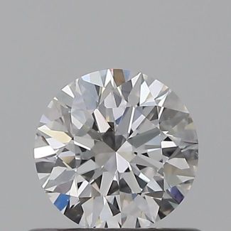 0.5 Carat Round D SI1 EX VG GIA Natural Diamond