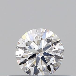 0.32 Carat Round E VS2 EX GIA Natural Diamond