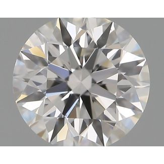 0.4 Carat Round G VVS2 EX GIA Natural Diamond