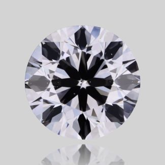 0.5 Carat Round F VS2 VG EX GIA Natural Diamond