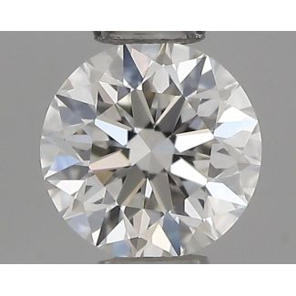 0.3 Carat Round F VVS1 VG EX IGI Natural Diamond