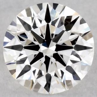 0.27 Carat Round F VVS1 EX GIA Natural Diamond