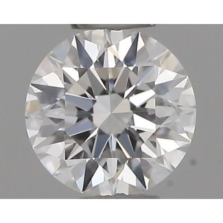 0.24 Carat Round E VVS1 EX GIA Natural Diamond