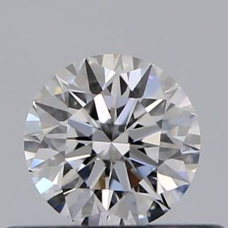 0.32 Carat Round D VS1 EX GIA Natural Diamond