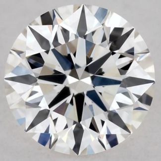 0.26 Carat Round H VS1 VG EX GIA Natural Diamond