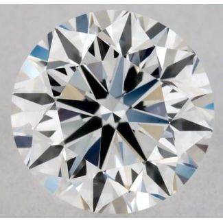 0.51 Carat Round E VVS2 VG EX GIA Natural Diamond