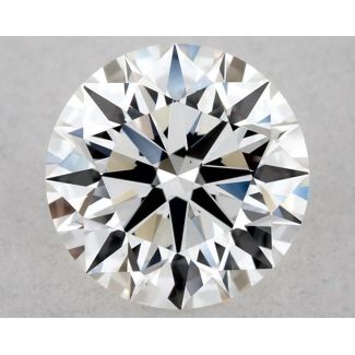 0.56 Carat Round G VS1 EX GIA Natural Diamond