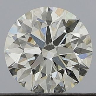 0.4 Carat Round G VVS2 EX GIA Natural Diamond