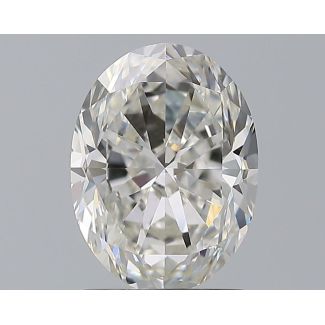 1.7 Carat Oval H VS2 - EX GIA Natural Diamond