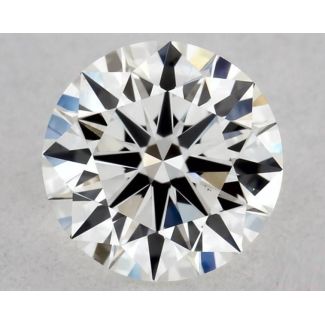 0.3 Carat Round H VS1 EX VG GIA Natural Diamond